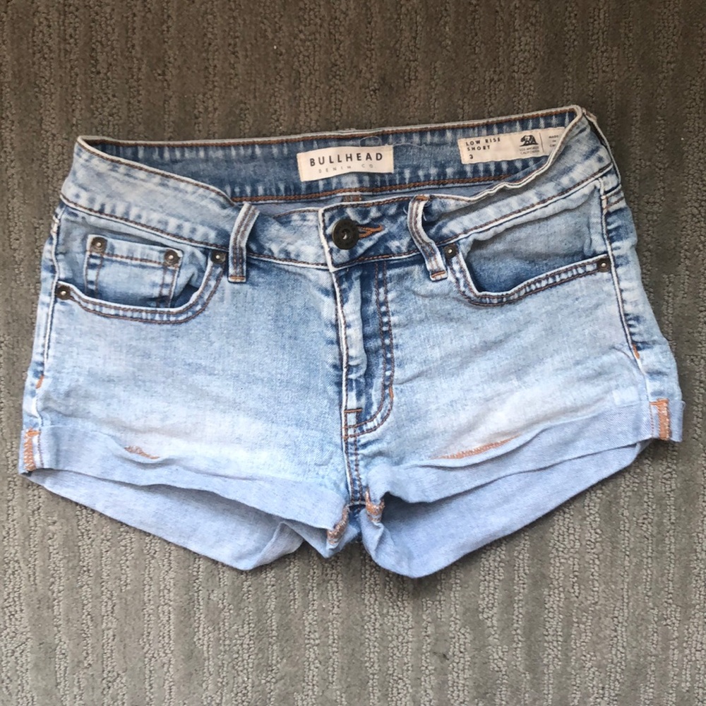 BULLHEAD DENIM SHORTS